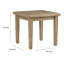 Table de bout Chrisine