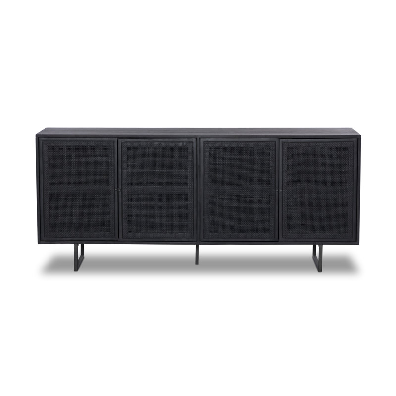 Carmel 72" Sideboard, Black