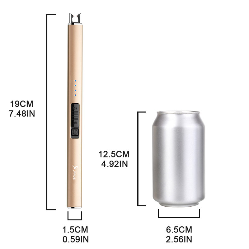 SUPRUS Candle Lighter, Gold