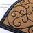 Half Round Door Mat ,Floral Non-Slip Decorative Low-Profile Half Circle Welcome Mat For Entrance-769980264-769980240