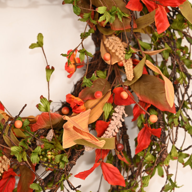 Couronne de sapin artificiel 24 po 24 po