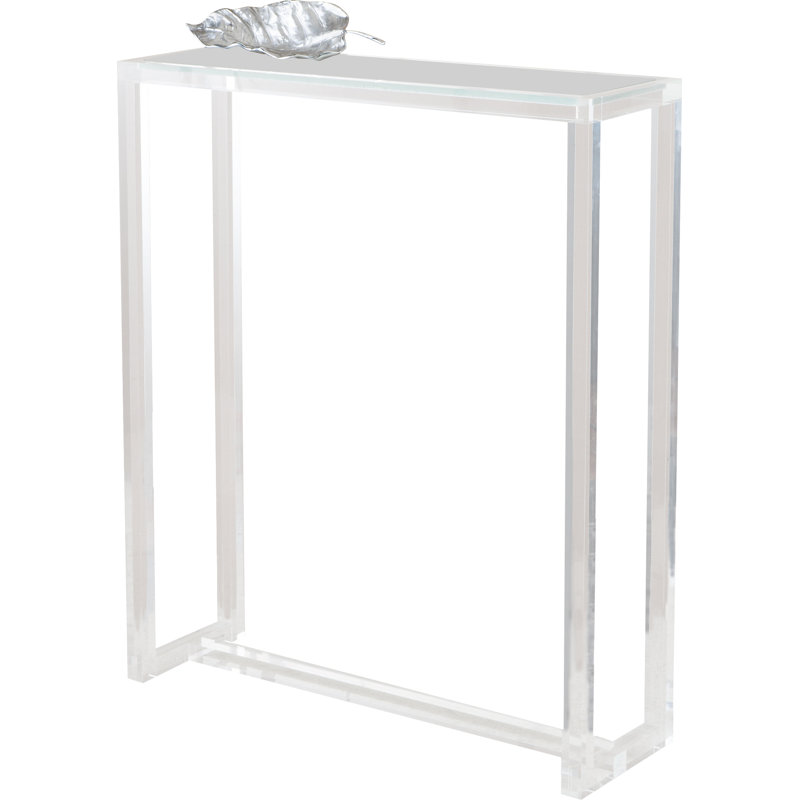 Ava 30'' W Glass Console Table