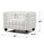 Latitude Run® Luxurious Vegan Leather Armchair-531637643