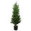 120Cm Artificial Cypress Topiary in Pot
