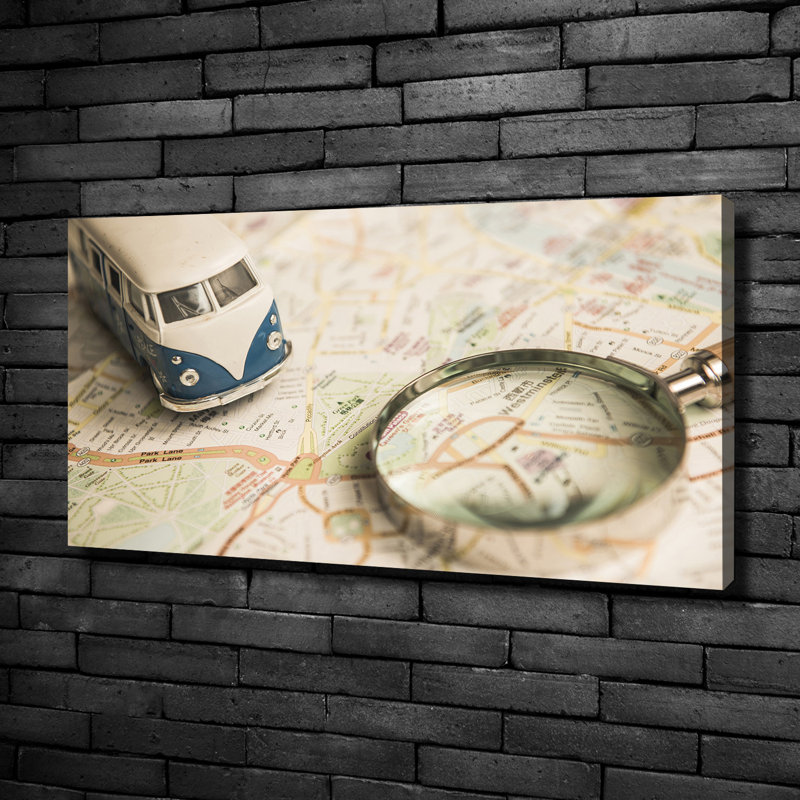 Symbolism Of Travel - No Frame Print on Canvas