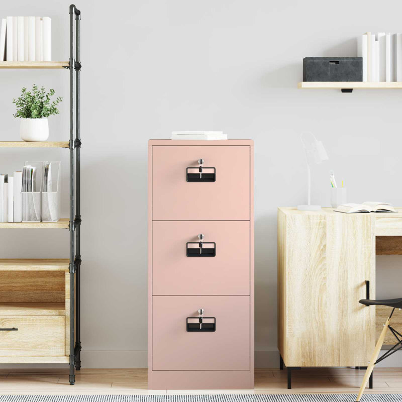 Storage Cabinet, Pink