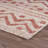 Sunshower Chevron Durable Performance Ultra-low Flatweave Outdoor Area Rug-97891577