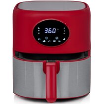 MOOSOO Air Fryer 5.2Qt, Electric Hot Air Fryer Oil-Less LED Temp