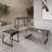 Grey Marble Effect Coffee Table