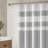 Shower Curtain With 3M Treatment Grey 72X84"-1665565370-1665565364