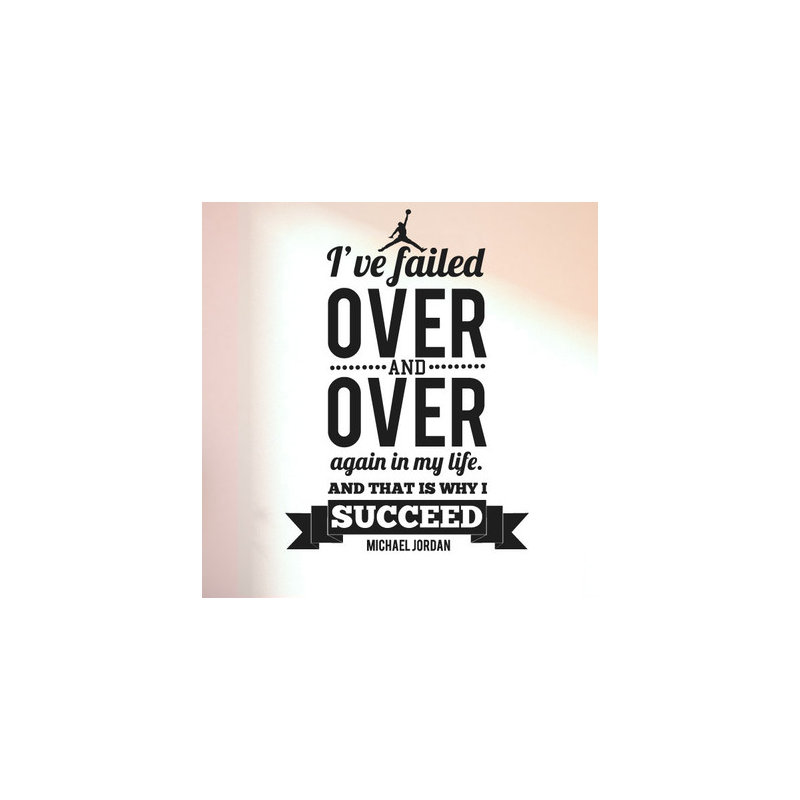 Non-Wall Damaging Wall Decal, Black