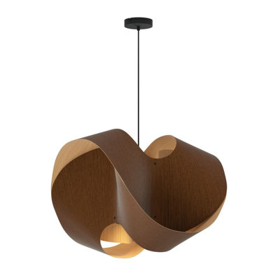 Luminaire suspendu Elvira 70 - wengé