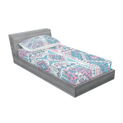 Microfiber Ikat Sheet Set