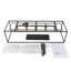 Fircrest 5-Light Island Rectangle Crystal Chandelier