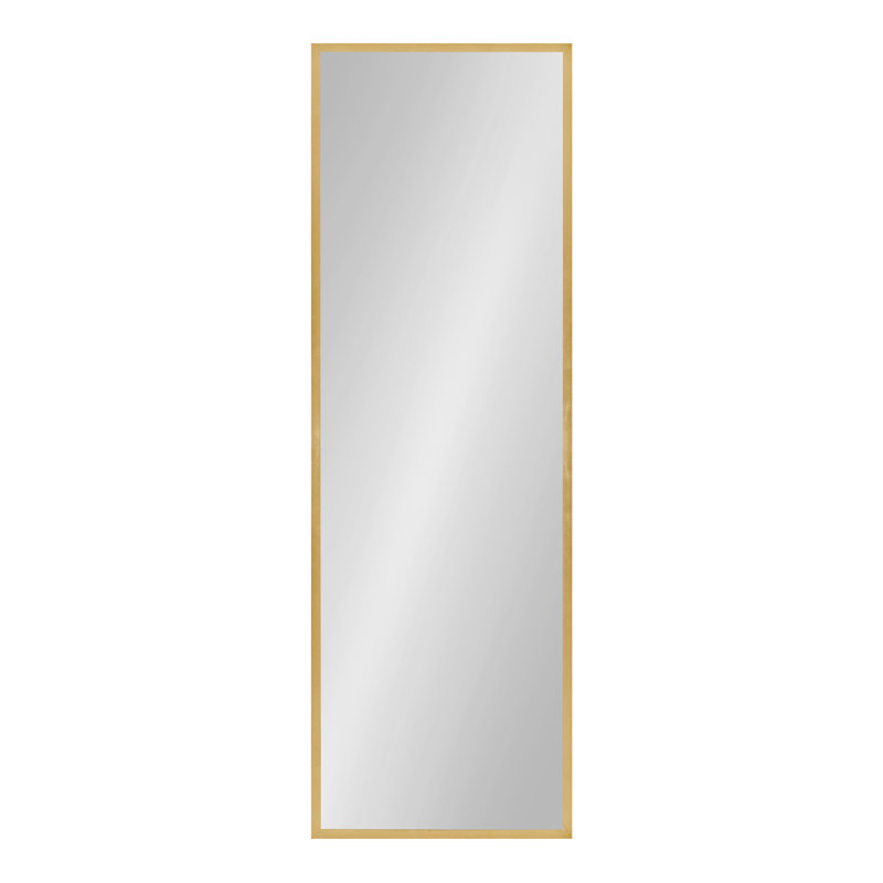 Travis Engineered Wood Mirror, Gold, 48X16