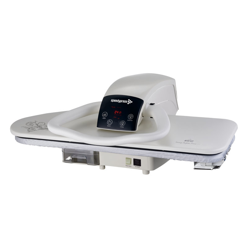 Speedypress 2400W Non Stick Soleplate Stream Press, White