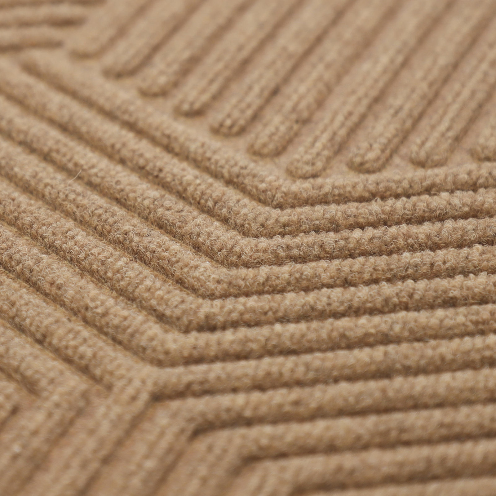 WaterHog Luxe Zephyr Non-Slip Doormat, 21.5" W x 35" L, Wheat 