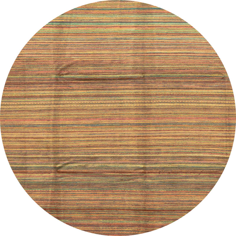 Abstract Indoor Rug, Round 8'