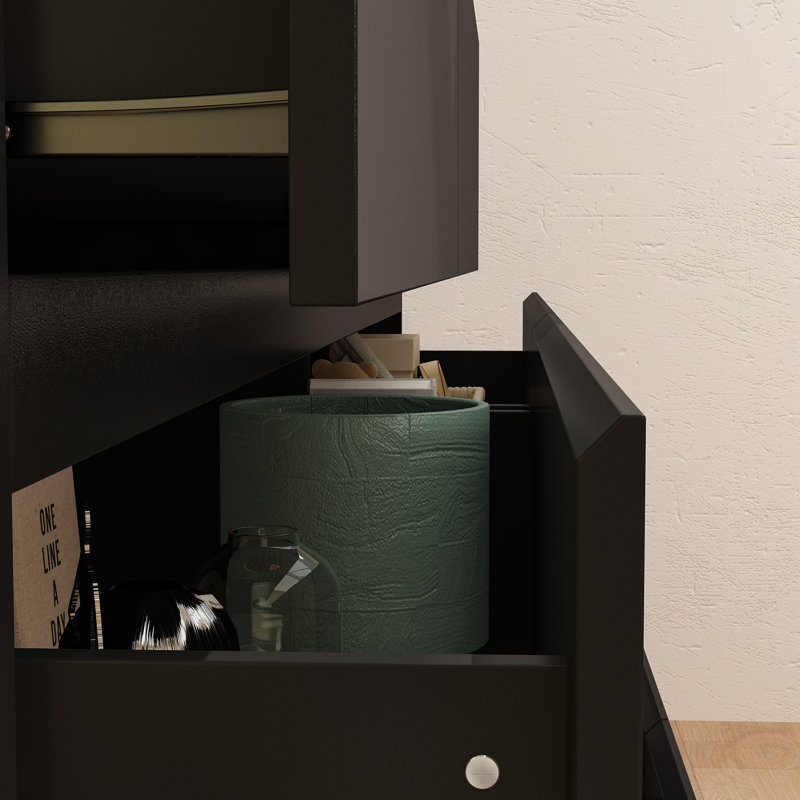 6-Drawer Dresser With Strong Storage, Black