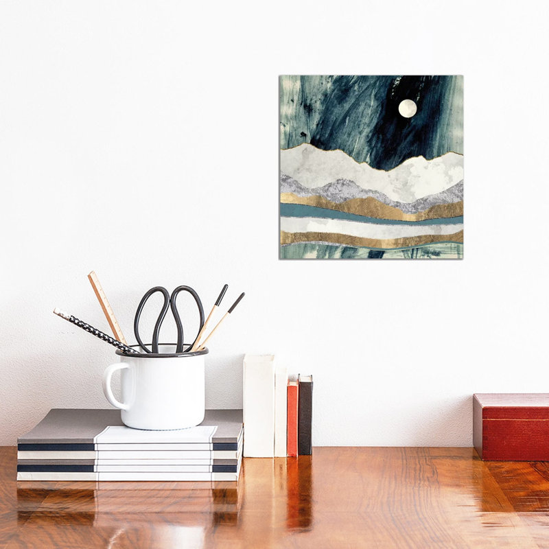 «Bold Sky», reproduction d'art, Aucun mat, Toile tendue, H 12 po x l 12 po x P 0,75 po
