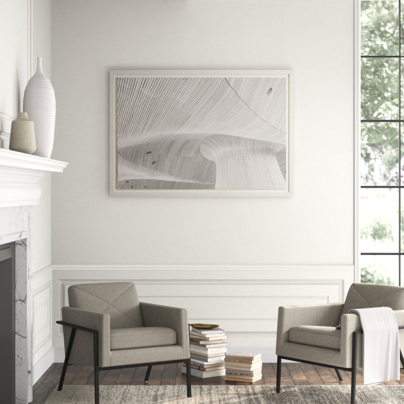 Architectural Moment 7' Framed Photographic Print on Glass