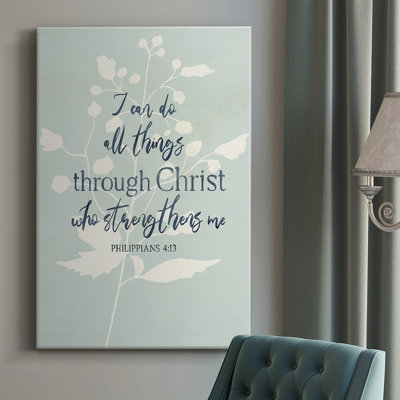 " I Can Do All Things "