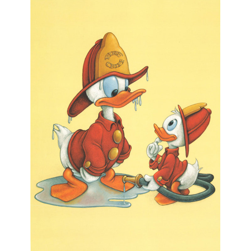 Chef Chief Duck, H 37 po x l 28 po
