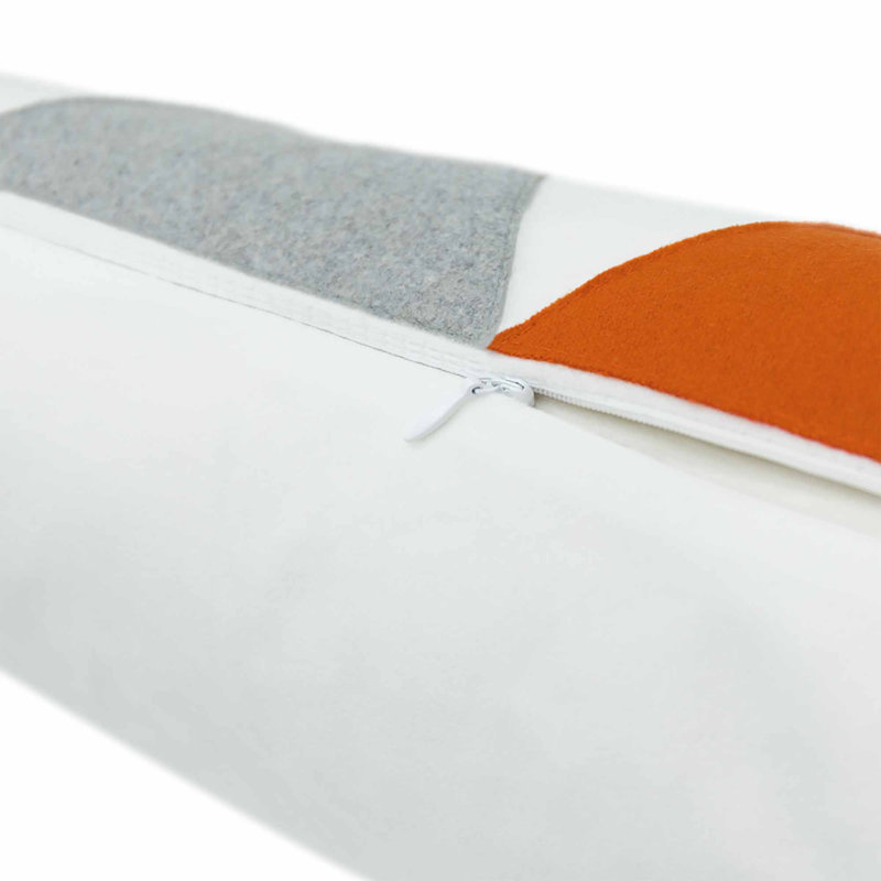  Housse de coussin en velours appliqué