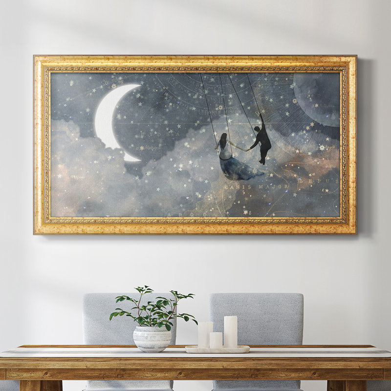 Celestial Love Collection D " Celestial Love ", 29" H x 53" W x 2.5" D
