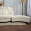 Fauteuil demi-tonneau avec repose-pieds-1165393977