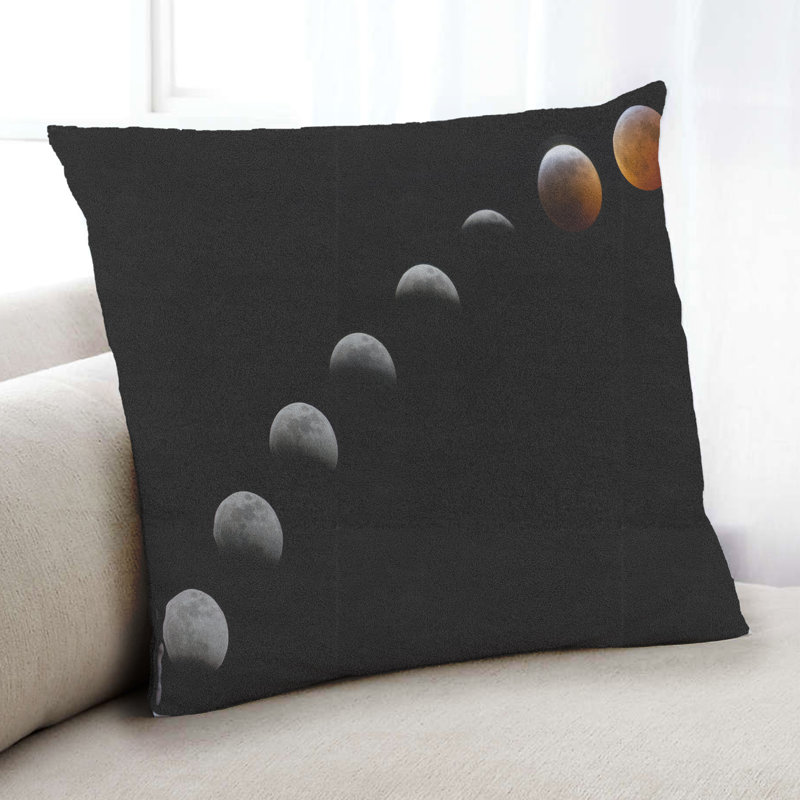 Coussin Cosmos Space 63, Microsuède