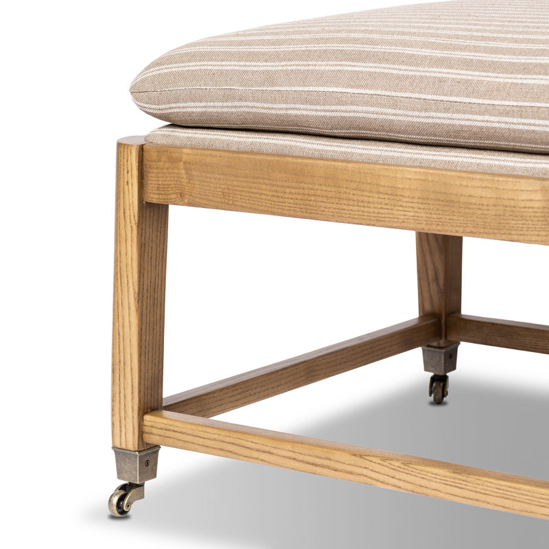 Eleanor Upholstered Bench, Rodin Sand