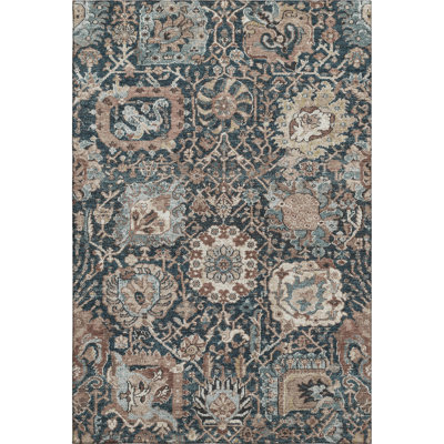 Premium Machine Washable Elize AMF1320 Diamonds Rug