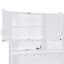 Lit escamotable mural simple avec armoire supérieure, tablettes, lit pliable peu encombrant avec lumière et USB-802847964