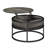 Rothwell 31.5"W Lift Top Extendable Round Frame Coffee Table with Storage-378551254-355690785