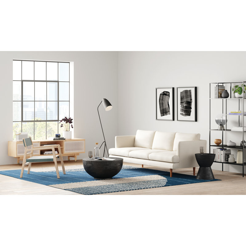 Perse End Table, Black