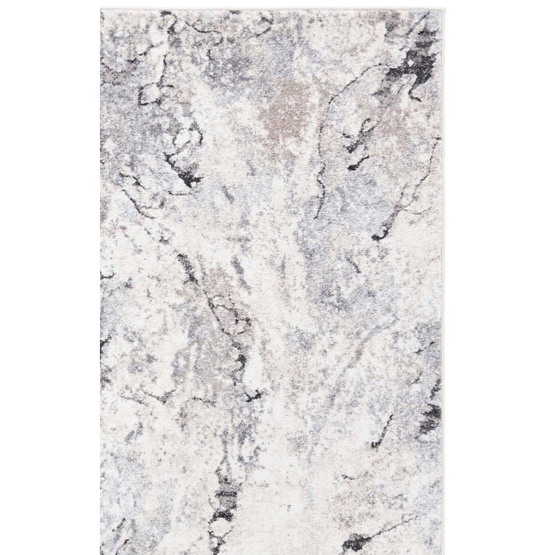 Lekesia Opal Performance Abstract Rug, Rectangle 9' x 12'