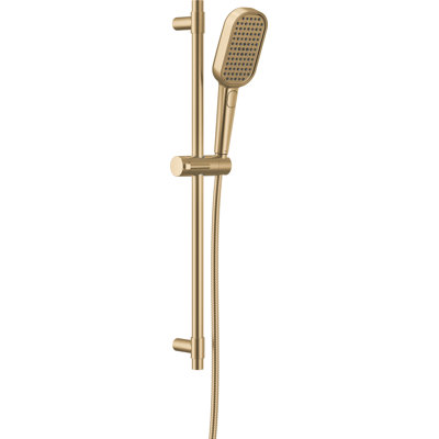 Delta Slide Bar Handheld Shower Head Brushed Gold, 1.75 GPM