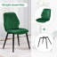 Color 45.5cm H Tufted Velvet Upholstered Side Chair-39837624