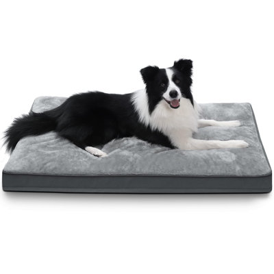George Oliver Dog Crate Bed Waterproof Deluxe Plush Dog Beds With