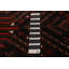Baluch Black, Red Rug 3'10" x 9'5"