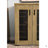 Mesh Door Accent Cabinet