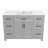 Rovel 48 Inch Single Bathroom Vanity with Solid Surface Sink Set