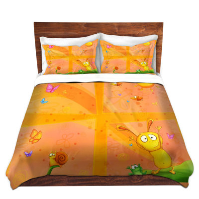  Housses de couette en microfibre Tooshtoosh Happy BaOrange