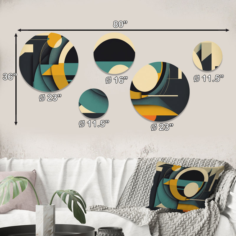 Décoration murale Mid-Century Retro I - Modern Midcentury