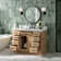 Thornaby 49'' Solid Wood Single Bathroom Vanity with 1.5'' White Quartz Top, Oval Sink