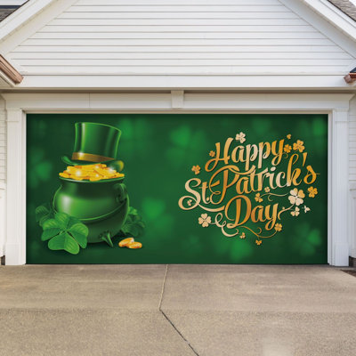 Murale de porte joyeuse st. patrick