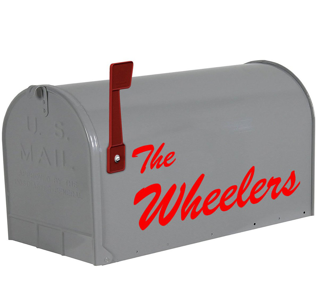 6'' H Vinyl Self-Adhesive House Letters And Numbers VWAQ