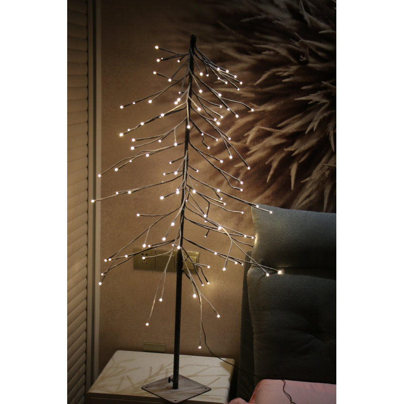 Warm Tree with 8 Functions 47" H Lamp