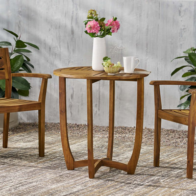 Karmesha Round Solid Wood Dining Table
